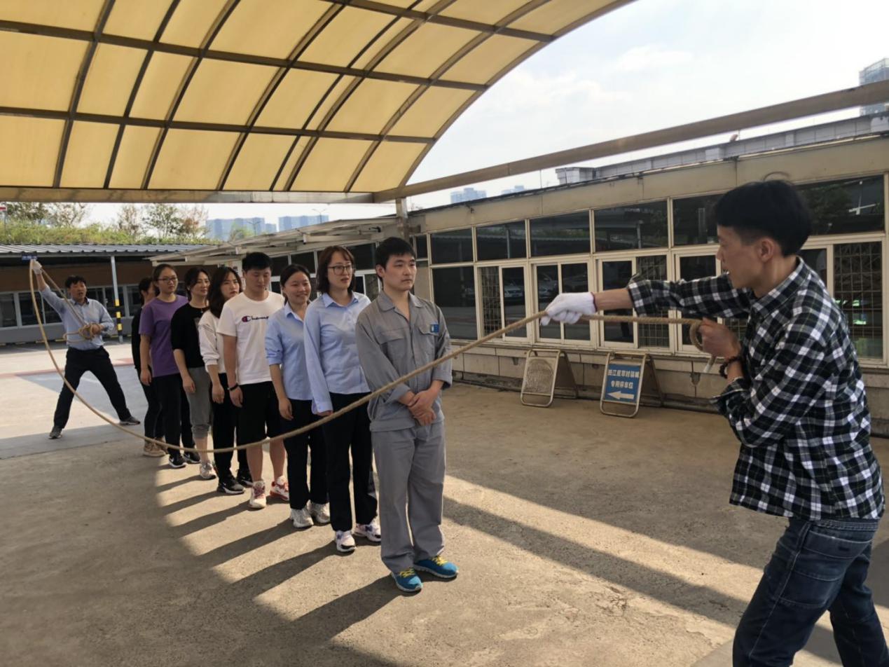 钱江商城起劲备战 2020年人生就是博集团第三届消防运动会 