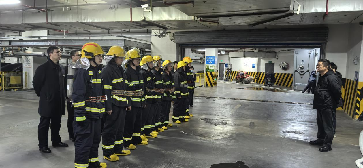 兄弟单位联动开展消防演练 共筑清静防地