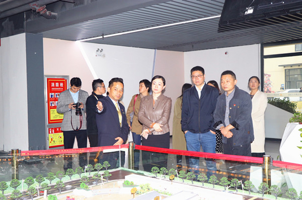 庐阳区委常委、宣传部长韩艳一行莅临庐阳人生就是博文创园调研