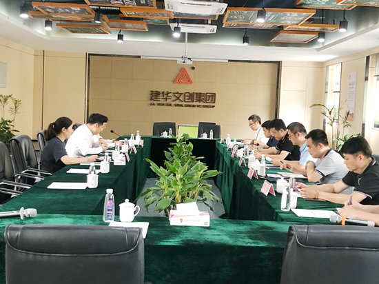 庐阳区副区长周茂斌一行莅临庐阳人生就是博文创园调研